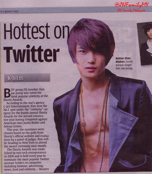 [PIC][06.03.12] Jaejoong trên tờ báo " The Star" của Malaysia Jj-in-malaysian-paper